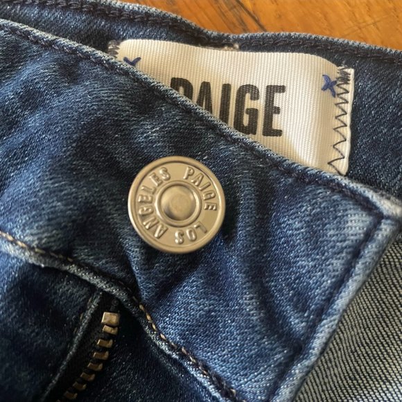 PAIGE Jimmy Jimmy Raw Hem Cuffed Short - Picture 2 of 7